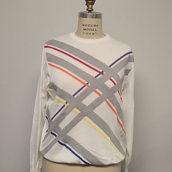 St. Croix Shop vintage Crew Neck Pullover sweater size Small, Unisex - Picture 1 of 7